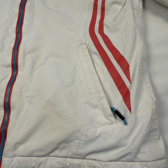 Trespass Protekt Waterproof Windproof, Ski Snow Hooded White Jacket Women's Sz L - Picture 5 of 16